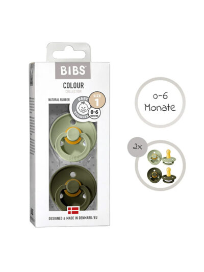 Bibs Schnuller Sage / Hunter Green
