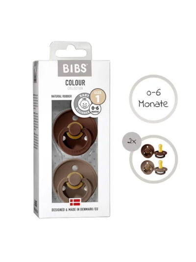Bibs Schnuller Mocha / Dark Oak